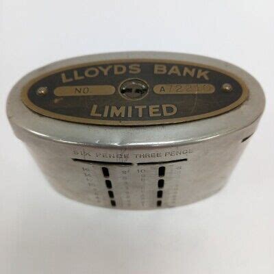 lloyds bank metal money box|lloyds money box 2011.